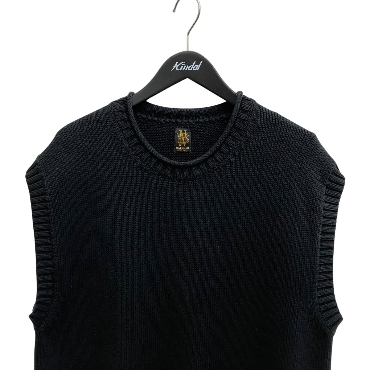 OPEN-ENDYARN VESTニットベストBN-22SM-008