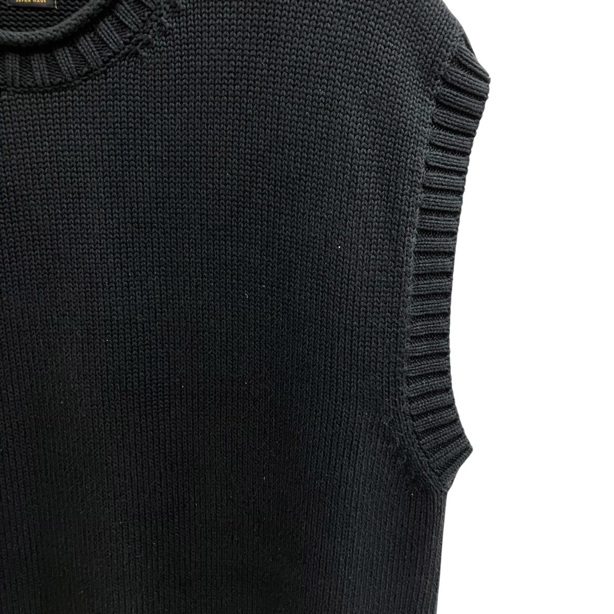 OPEN-ENDYARN VESTニットベストBN-22SM-008