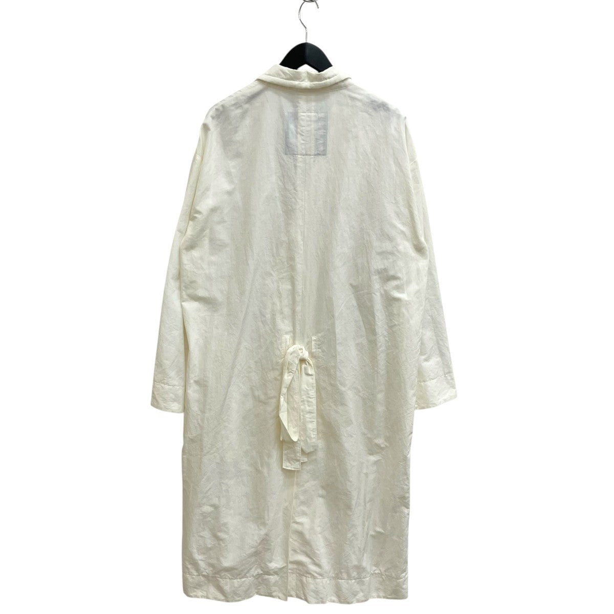 SILK LINEN SHANTUNGコートCMAGKM0207