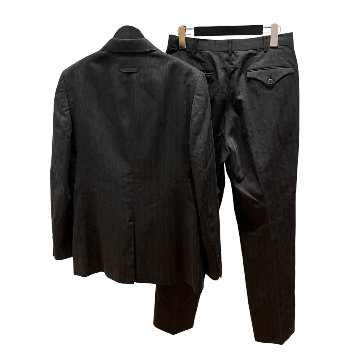 GAULTIER HOMME objet ストライプセットアップスーツ026-5-SR-HG 古着・中古-2枚目のアイテム画像