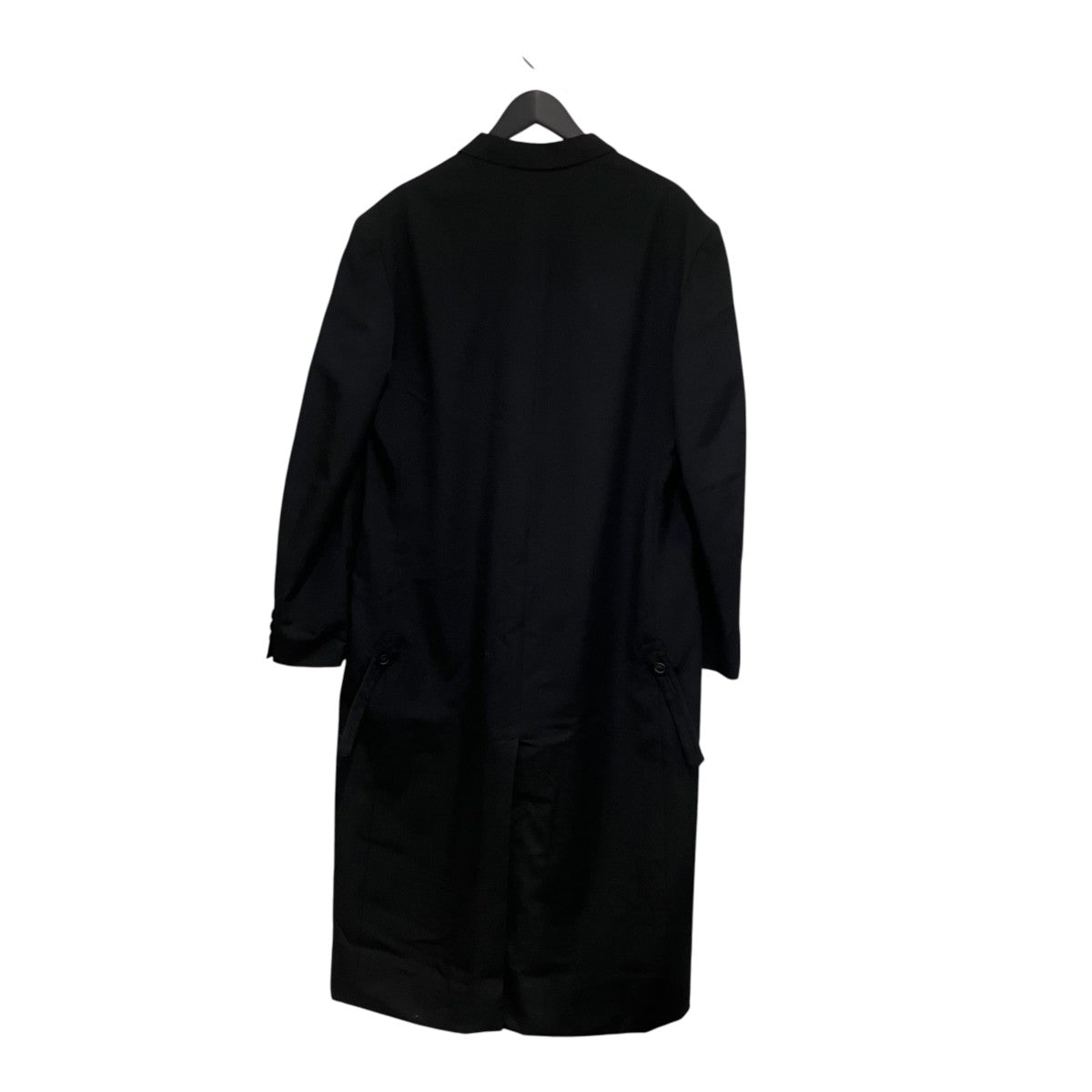 Yohji Yamamoto pour homme 3ボタン ピークドラペルロングジャケットコートHC-J19-100 古着・中古-2枚目のアイテム画像