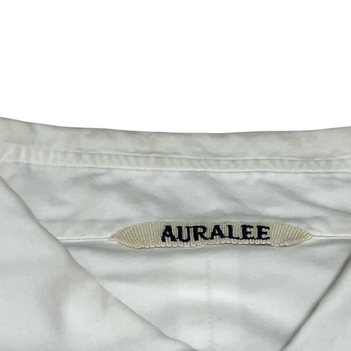 AURALEE WASHED FINX TWILL SHIRTS長袖シャツA22AS01TN 古着・中古-5枚目のアイテム画像