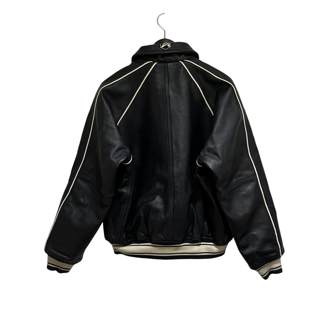 AVIREX COW LOGO VARSITY JACKETレザージャケット783-5950017 古着・中古-2枚目のアイテム画像