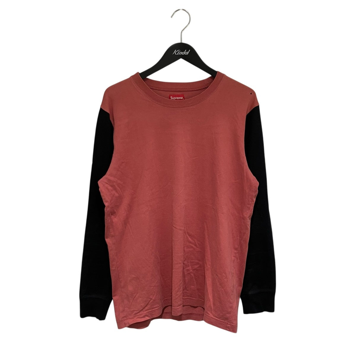 Supreme 16AW2-TONE SIEEVE LOGO L S長袖カットソー 古着・中古-1枚目のアイテム画像