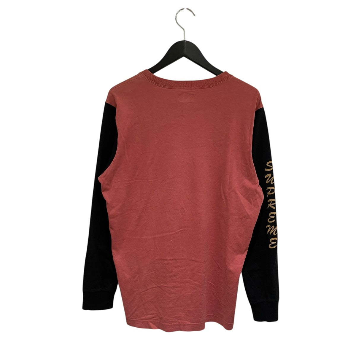 Supreme 16AW2-TONE SIEEVE LOGO L S長袖カットソー 古着・中古-2枚目のアイテム画像