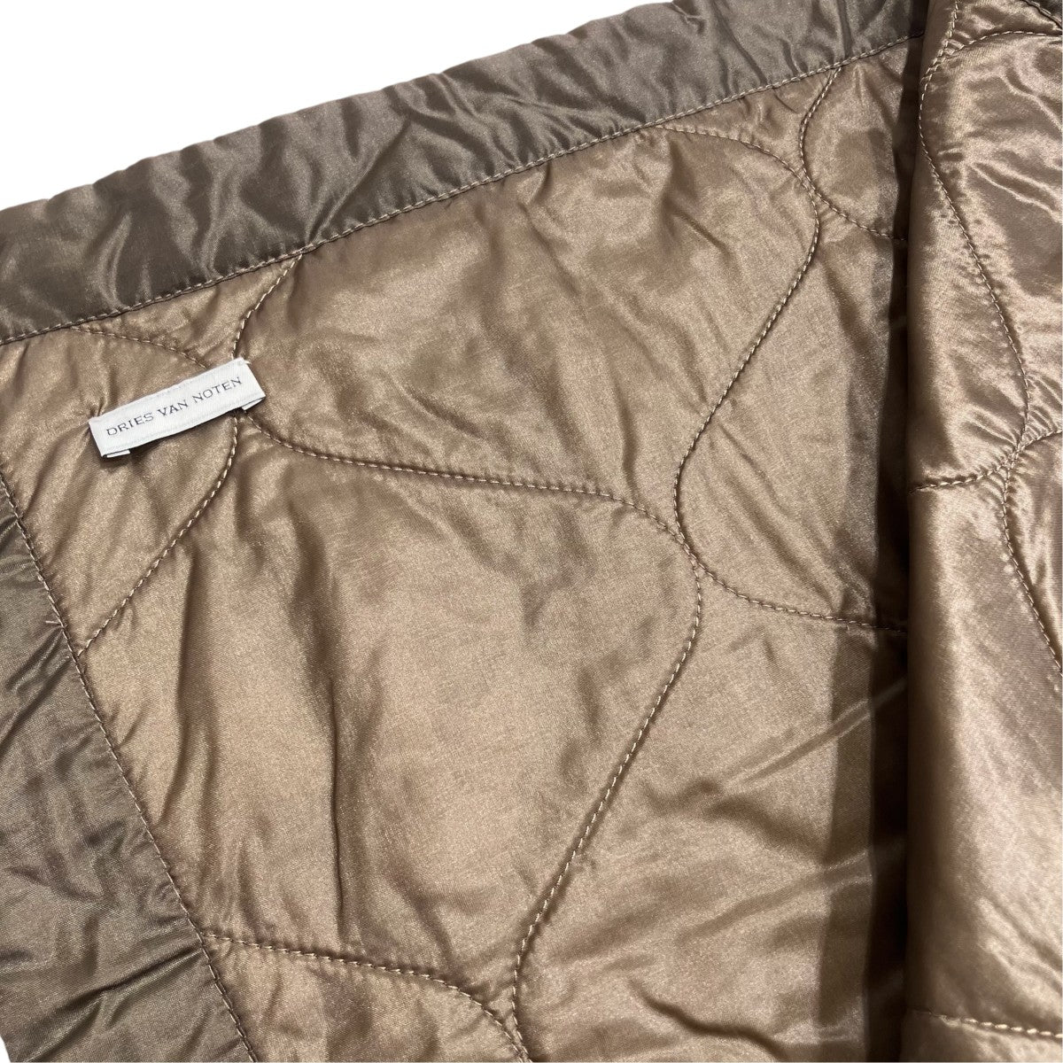 DRIES VAN NOTEN キルティングマフラー 古着・中古-4枚目のアイテム画像