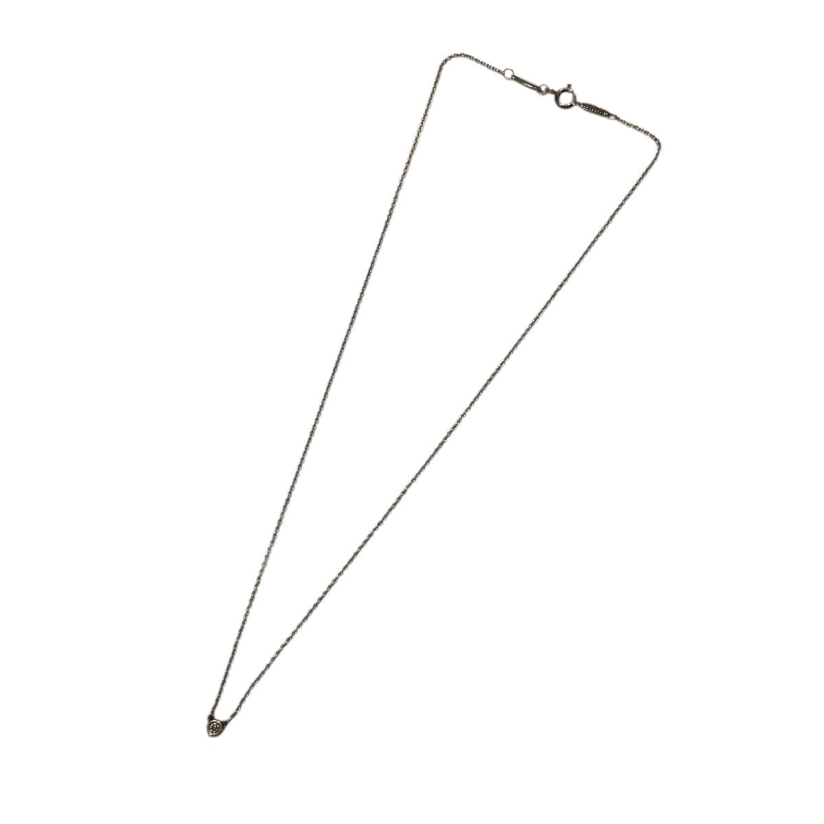 Tiffany ＆ Co． バイザヤードダイヤ1Pネックレス 古着・中古-1枚目のアイテム画像