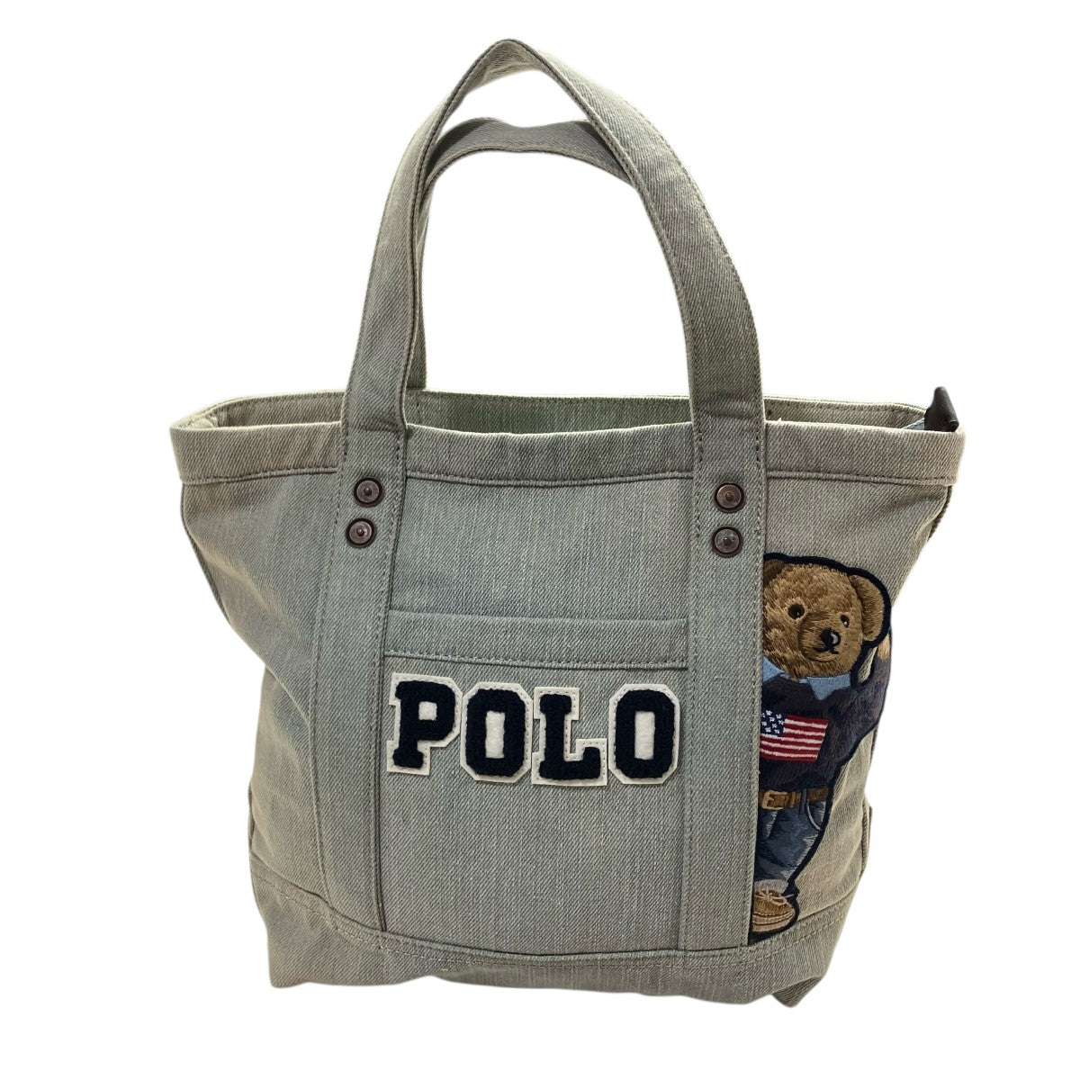 POLO ポロベアトートバッグ 古着・中古-2枚目のアイテム画像