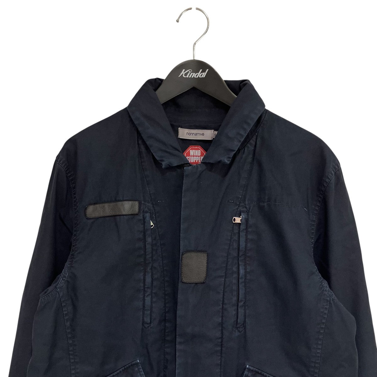 DRIVER JACKET COTTON ARMY CLOTH WITH     WINDSTOPPERR 2L OVERDYEDジャケットNN-J2513