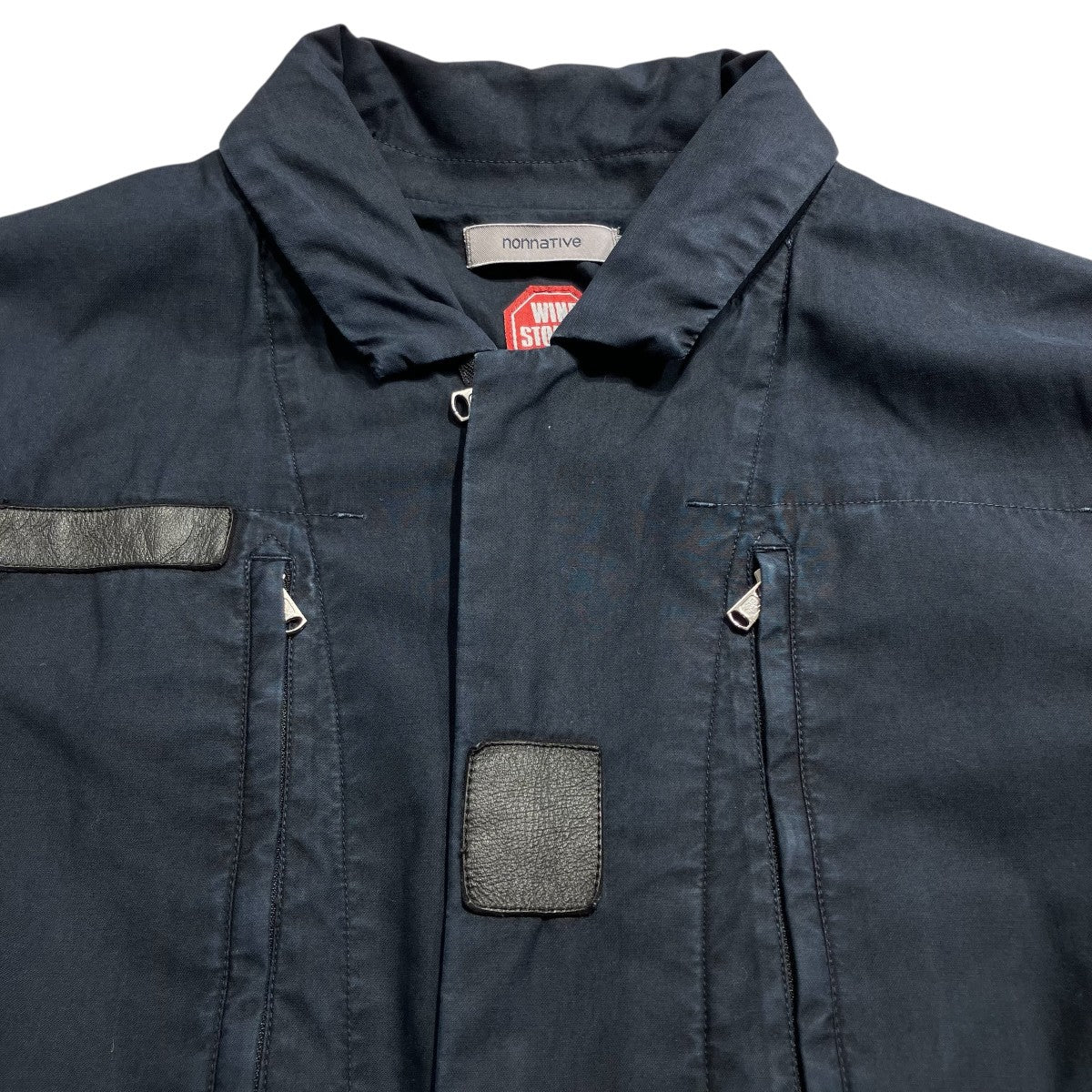 DRIVER JACKET COTTON ARMY CLOTH WITH     WINDSTOPPERR 2L OVERDYEDジャケットNN-J2513