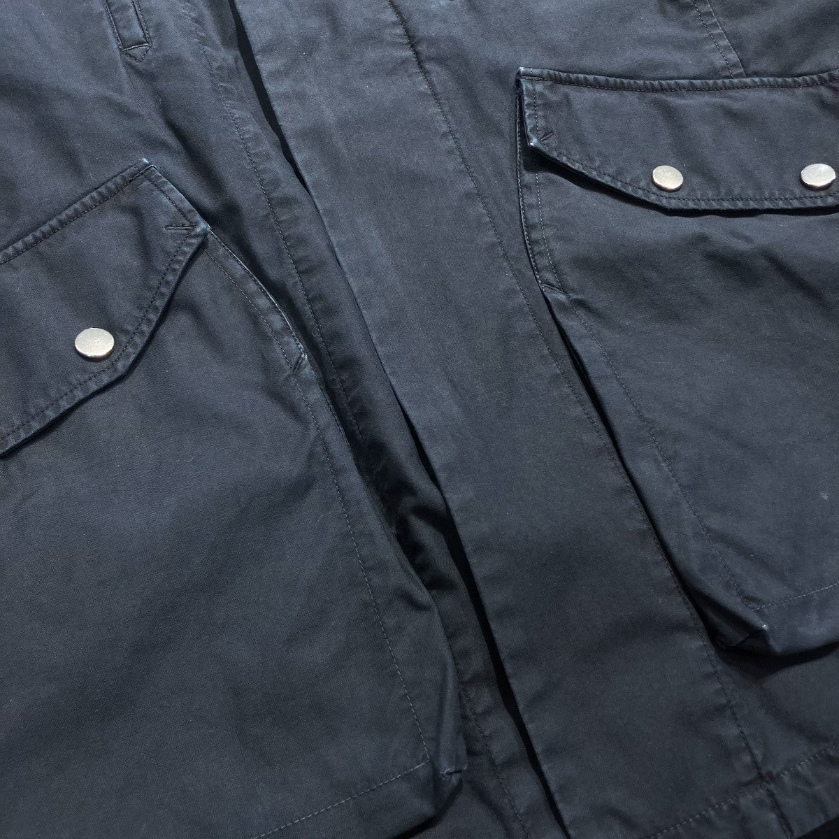DRIVER JACKET COTTON ARMY CLOTH WITH     WINDSTOPPERR 2L OVERDYEDジャケットNN-J2513