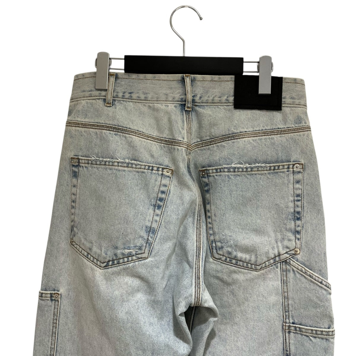 ASKYURSELF PHRASE 90S CARPENTER DENIMデニムパンツ 古着・中古-4枚目のアイテム画像