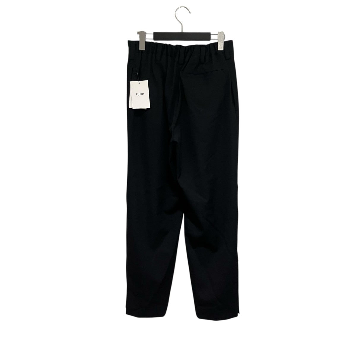 UJOH(ウジョー) 25AWBUTTON SLIT PNT - BLACKパンツM743-P51-103 M743