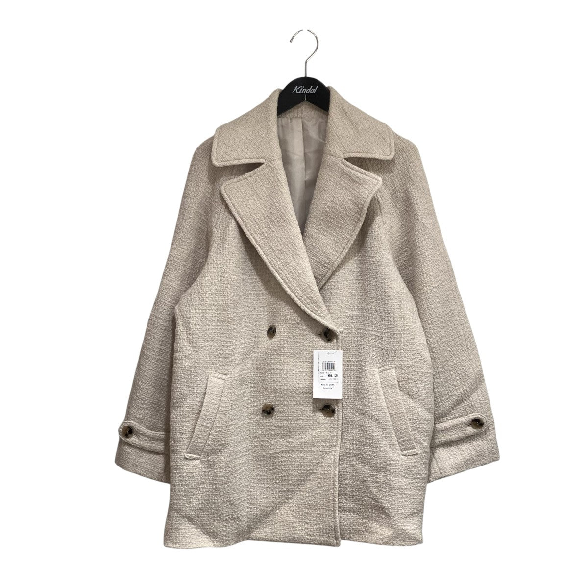 ジプソフィア gypsohila Pea Coat ピーコート Gypsohila(ジプソフィア) PeaコートGPB-602 GPB-602 ホワイト サイズ F
