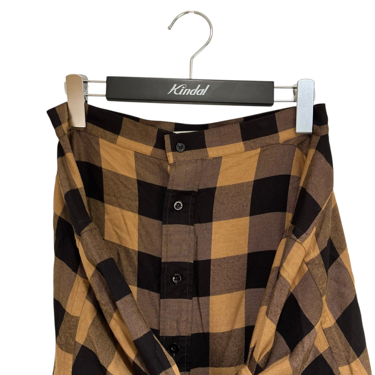 HYKE 25AWRAYON PLAID SHIRT INSPIRED SKIRTスカート252-14163 古着・中古-3枚目のアイテム画像