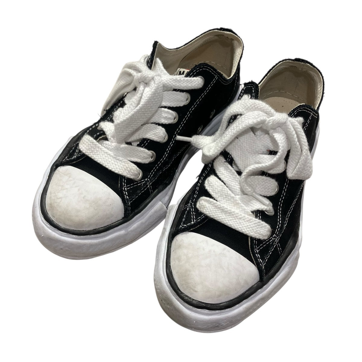 Maison MIHARA YASUHIRO PETERSON LOW CANVASスニーカーA01FW702 古着・中古-1枚目のアイテム画像