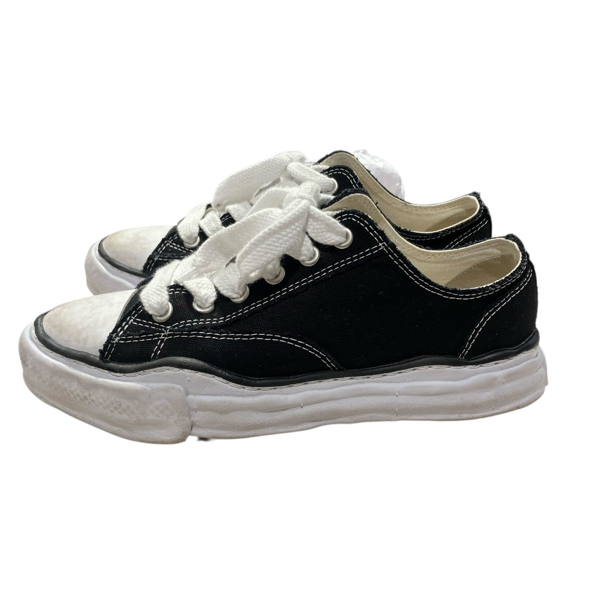 Maison MIHARA YASUHIRO PETERSON LOW CANVASスニーカーA01FW702 古着・中古-3枚目のアイテム画像