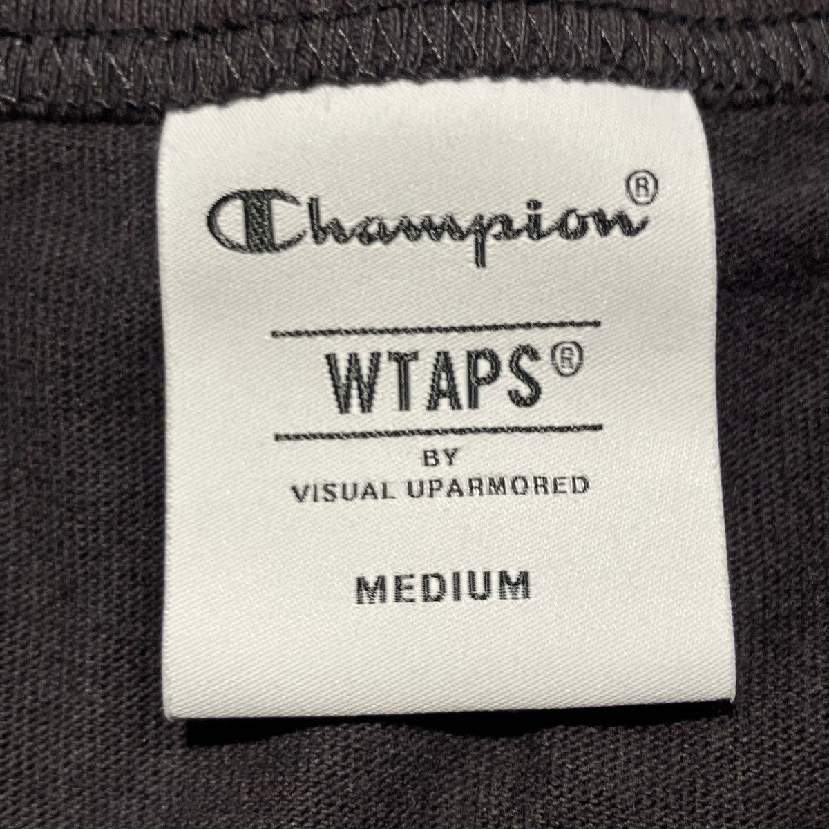 WTAPS×Champion 25AWACADEMY LS COTTON長袖Tシャツ 古着・中古-6枚目のアイテム画像