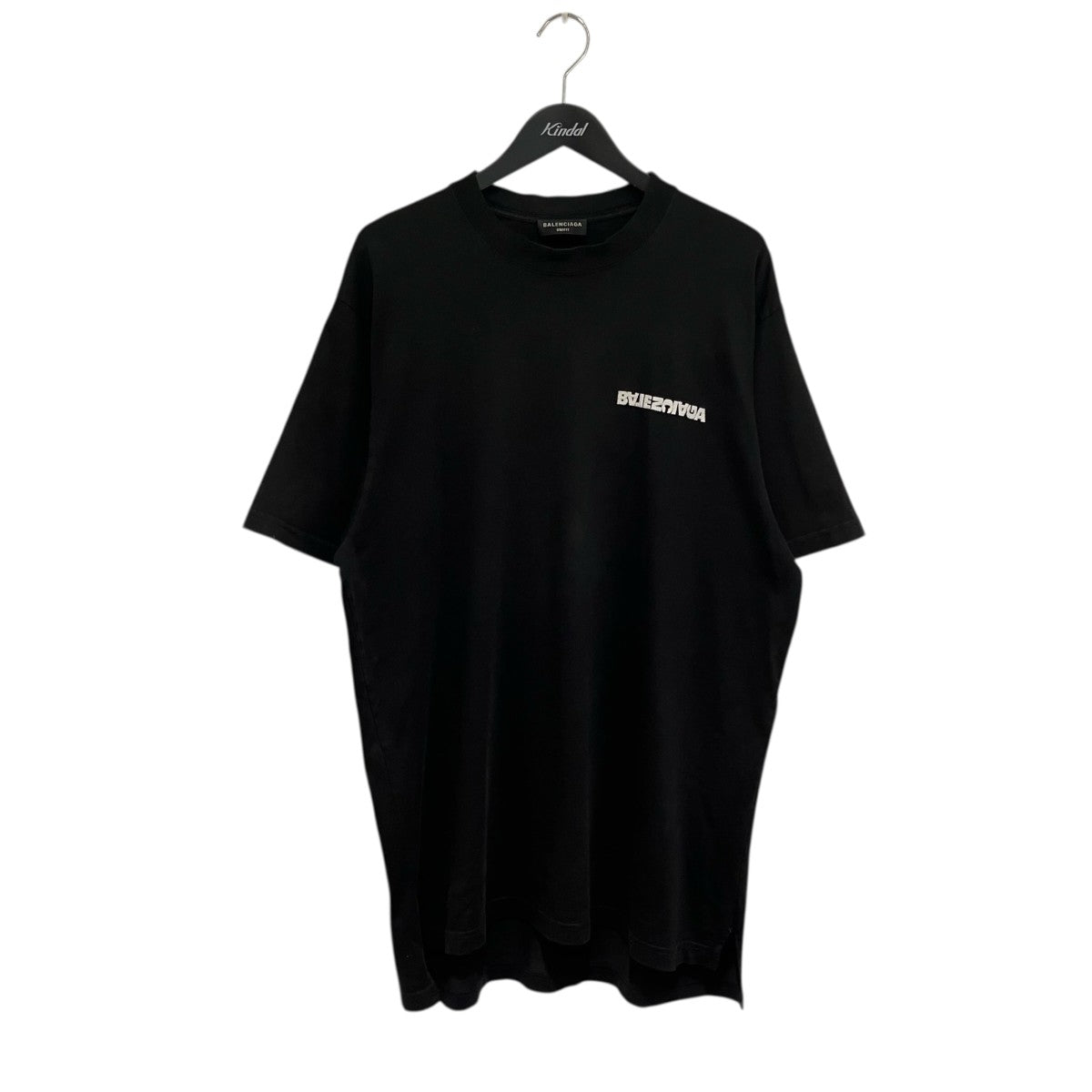 BALENCIAGA ターニングロゴオーバーサイズ半袖Tシャツ675016 古着・中古-1枚目のアイテム画像