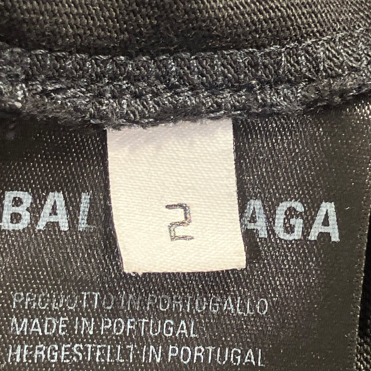 BALENCIAGA ターニングロゴオーバーサイズ半袖Tシャツ675016 古着・中古-9枚目のアイテム画像