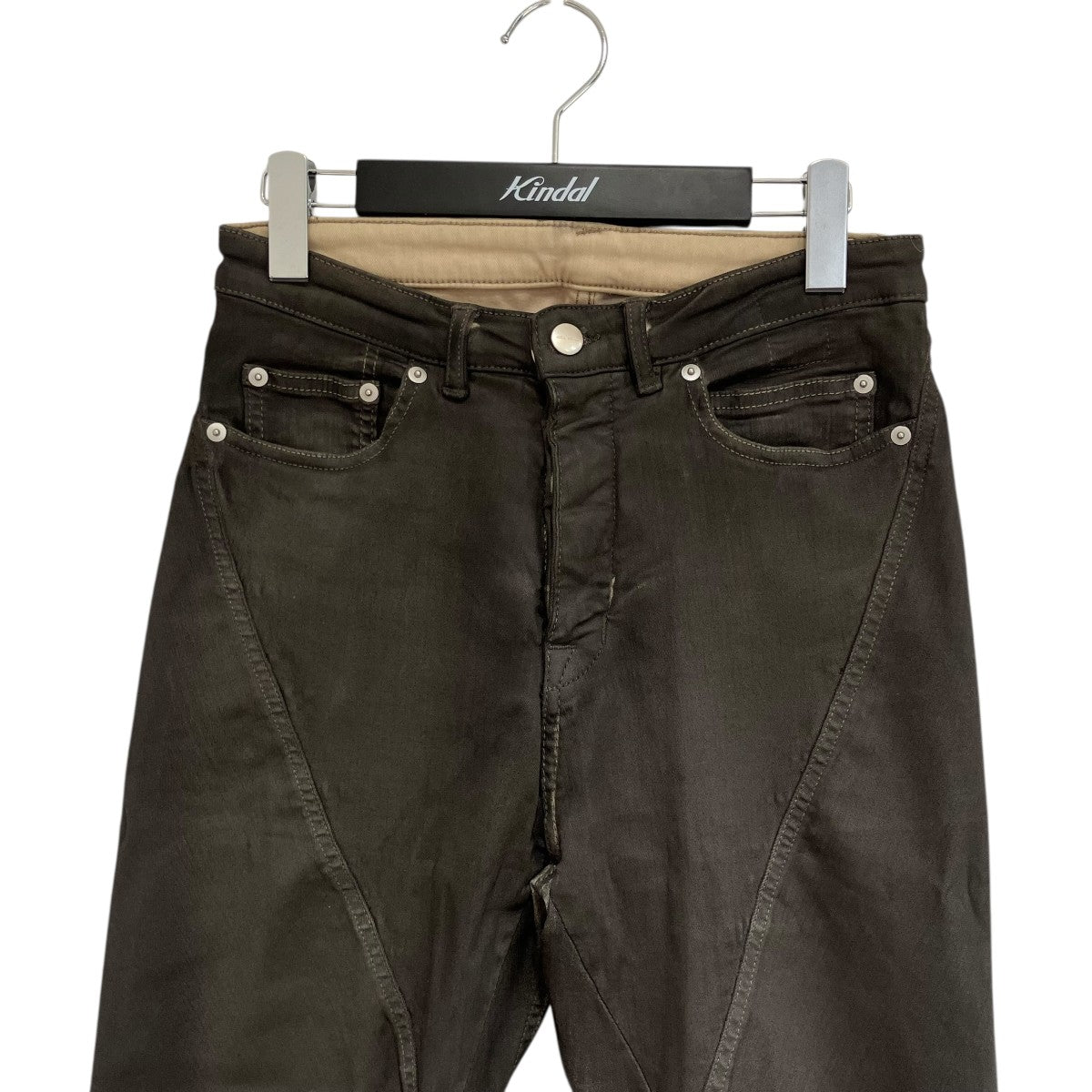 RICK OWENS 23AWBias Bootcut Gradient JeansパンツRR02C7315 古着・中古-3枚目のアイテム画像