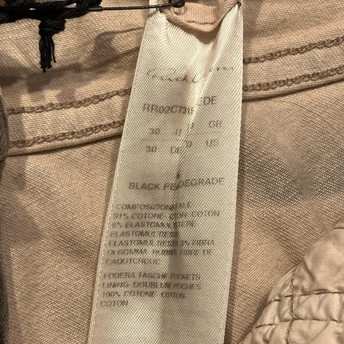 RICK OWENS 23AWBias Bootcut Gradient JeansパンツRR02C7315 古着・中古-6枚目のアイテム画像
