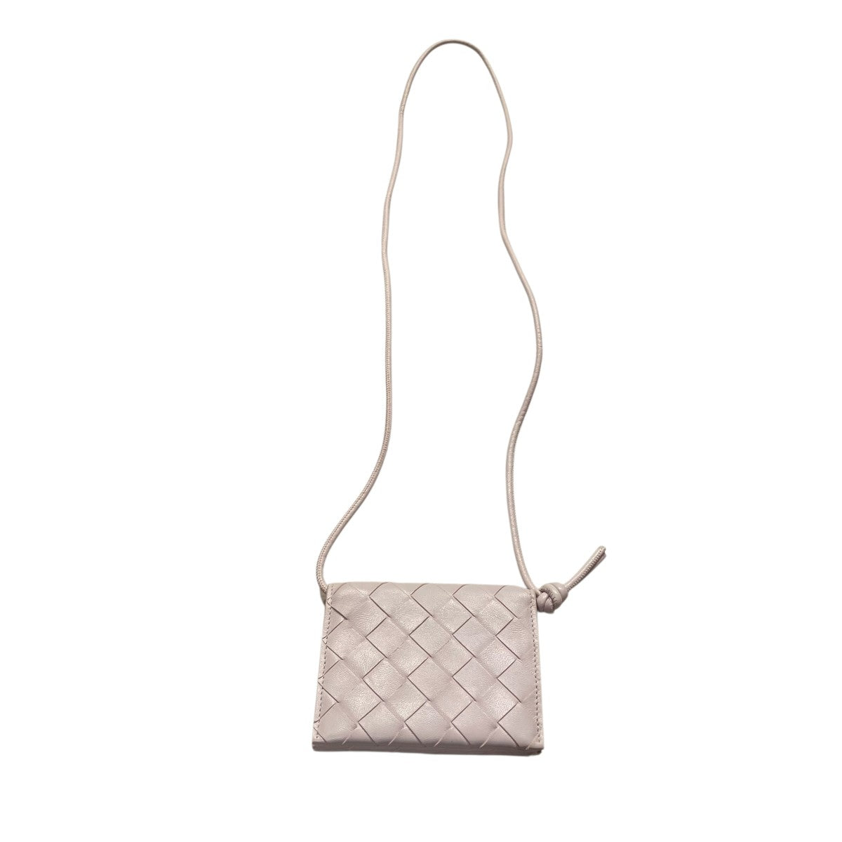 BOTTEGA VENETA イントレチャート ストラップ カードケースショルダーウォレット689527 古着・中古-2枚目のアイテム画像