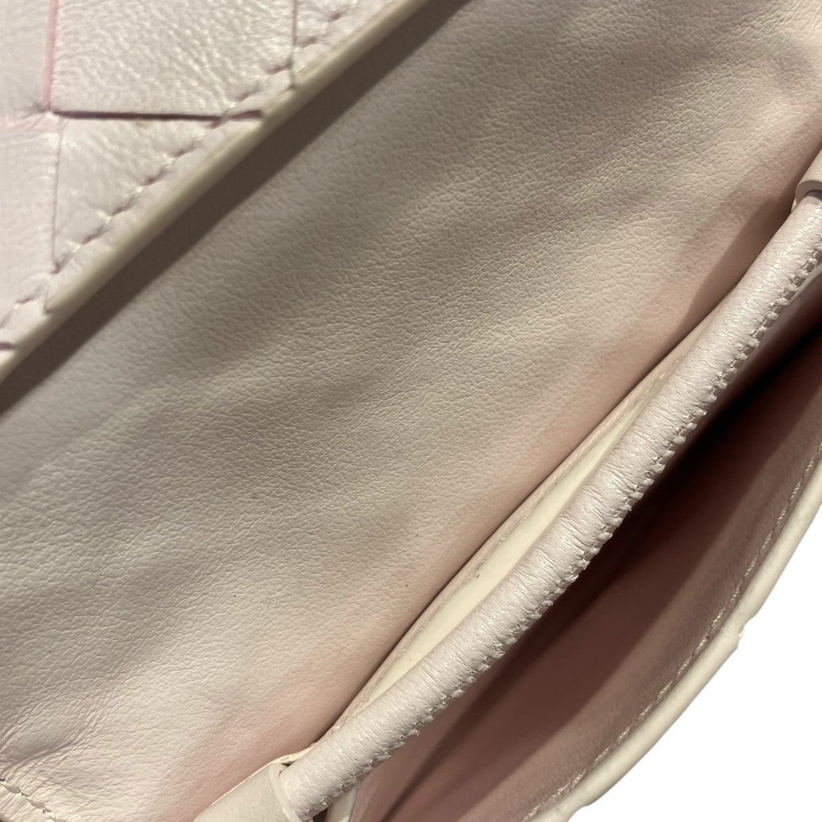 BOTTEGA VENETA イントレチャート ストラップ カードケースショルダーウォレット689527 古着・中古-6枚目のアイテム画像