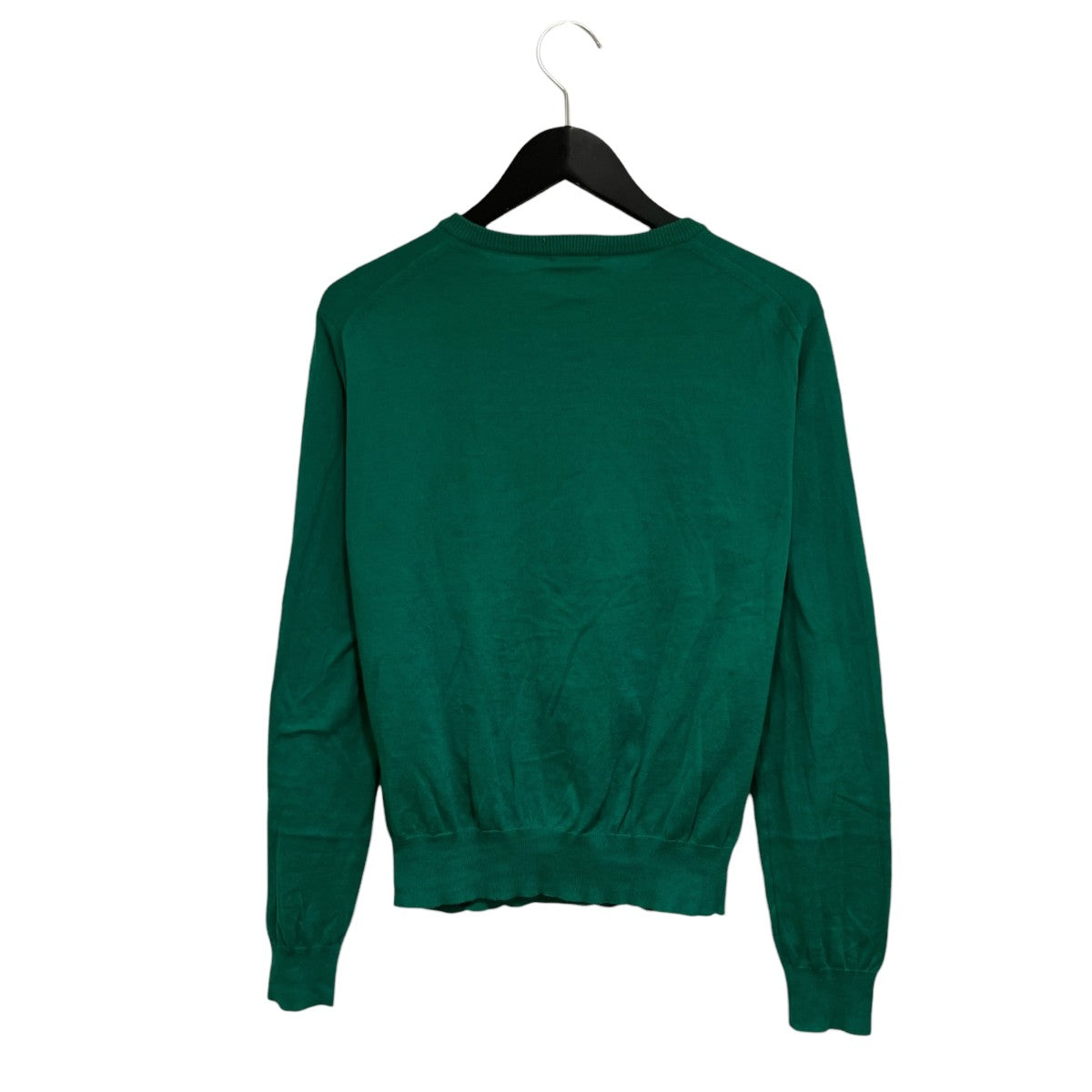 COTTON KNIT CREW-NECK CARDIGAN薄手カーディガンL2301-K004