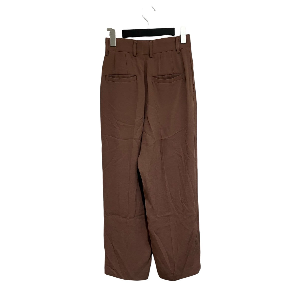 6(ROKU) BEAUTY＆YOUTH GEORGETTE TUCK PANTSスラックス8614-202-0175 古着・中古-2枚目のアイテム画像