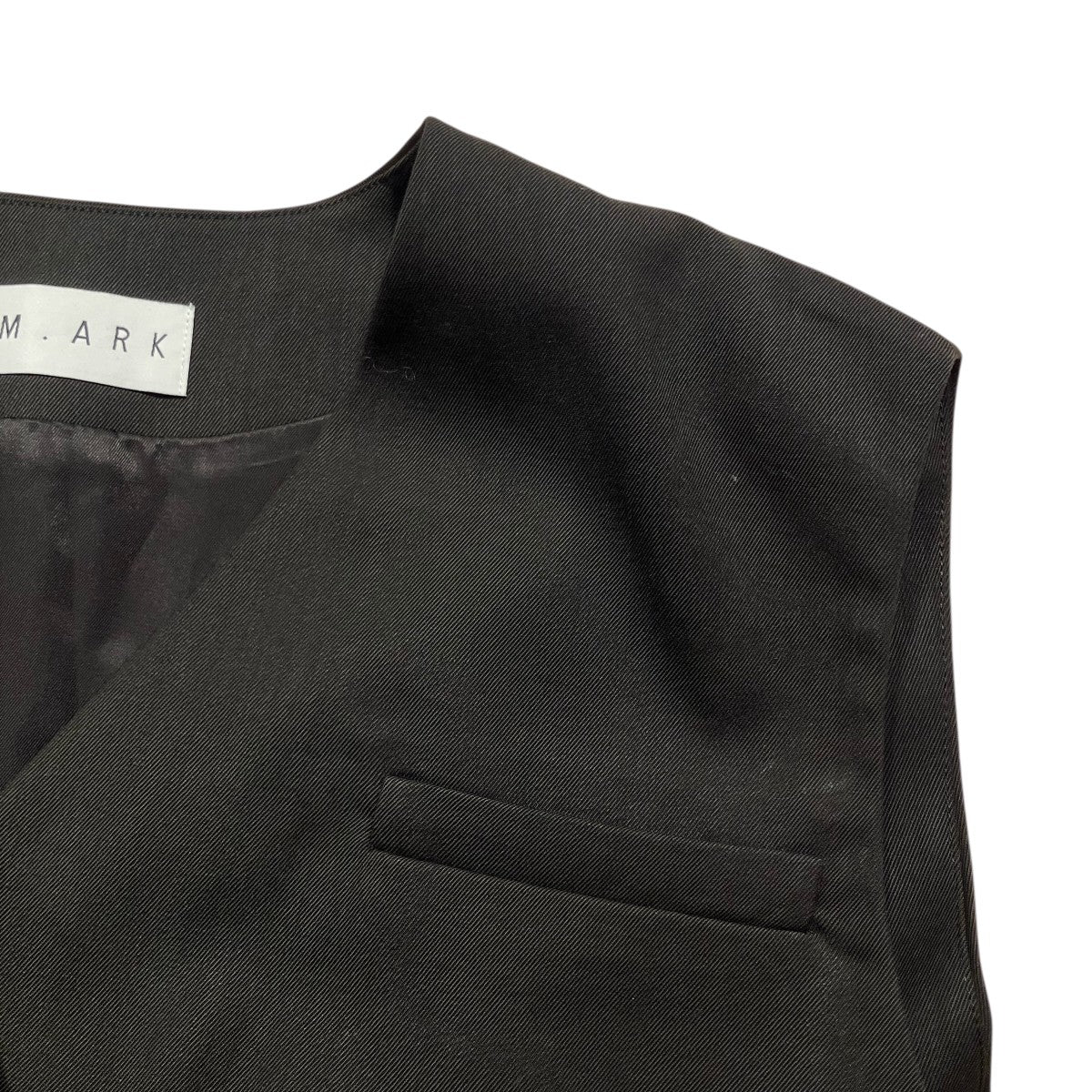 RIM．ARK Back balloon short vestベスト460FAS30-0040 古着・中古-4枚目のアイテム画像