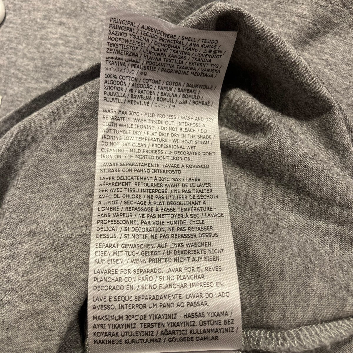 MM6 Maison Margiela ナンバリング ロゴT半袖TシャツSH0GC0071 古着・中古-6枚目のアイテム画像