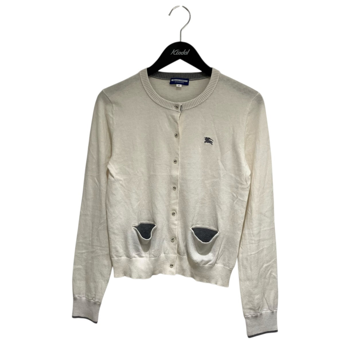BURBERRY BLUE LABEL 薄手カーディガンE1N11-866-02 古着・中古-1枚目のアイテム画像