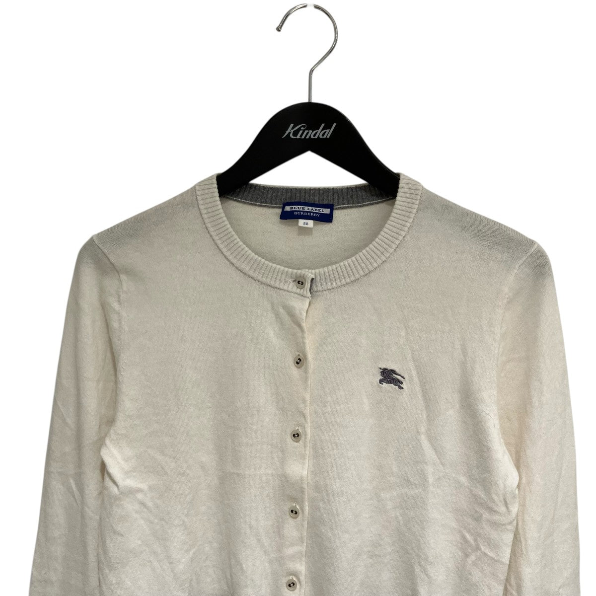 BURBERRY BLUE LABEL 薄手カーディガンE1N11-866-02 古着・中古-3枚目のアイテム画像