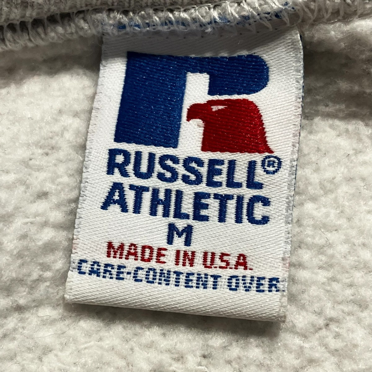 RUSSELL ATHLETIC(ラッセルアスレティック) 90S刺繍タグUSA製 MICHIGA