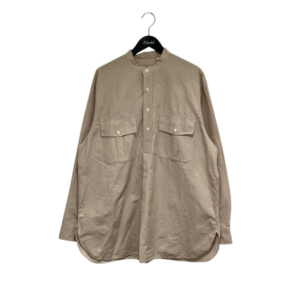 【KATHARINEHAMNETT】23AW 23A-KHLS-11 COTTON TWILL PAINTED LONG SH コットン ツイル ペイント長袖シャツ KATHARINE HAMNETT（キャサリンハムネット） 23AW 23A-KHLS-11 COTTON