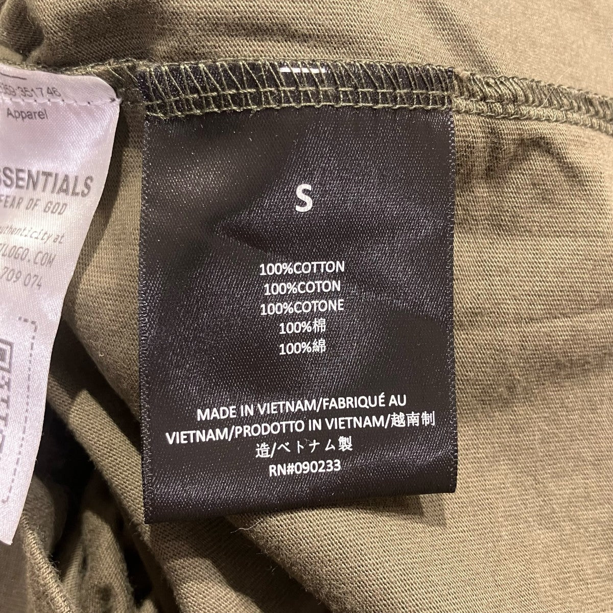 FOG ESSENTIALS ARCH LOGO SS TEE オーバーサイズTシャツ半袖Tシャツ092 921 709 074 古着・中古-5枚目のアイテム画像