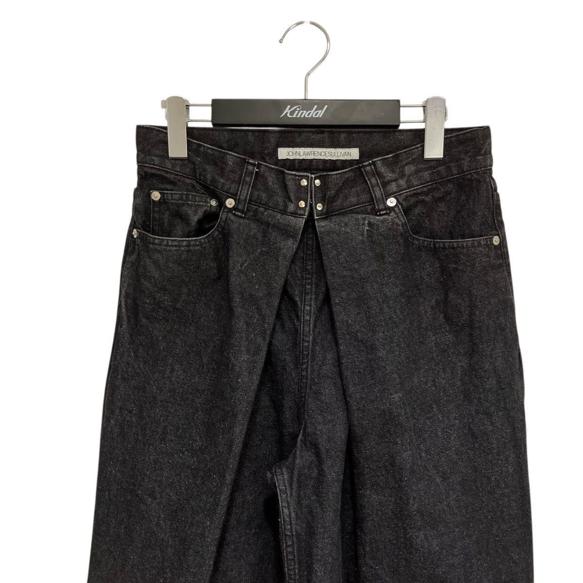 JOHN LAWRENCE SULLIVAN RIGID DENIM WIDE PANTSデニムパンツ 古着・中古-3枚目のアイテム画像