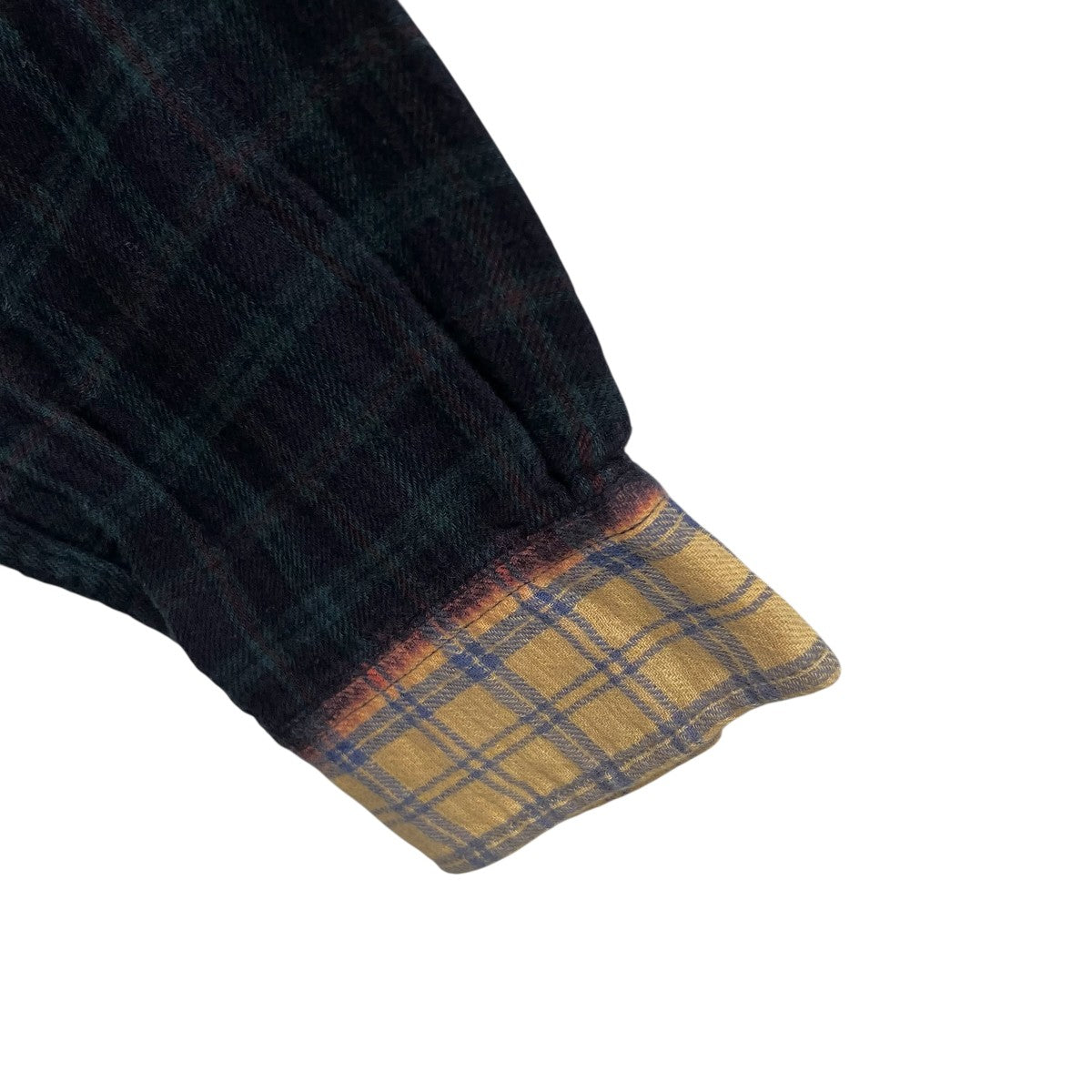 00Sブリーチ加工ネルシャツ
