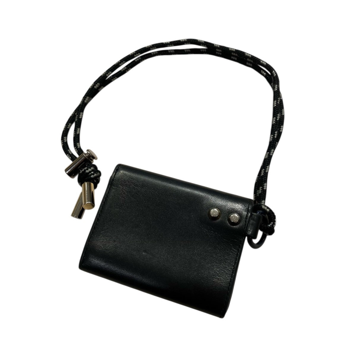 sacai(サカイ) × PORTER Leather Trifold Wallet3つ折り財布20-0132S