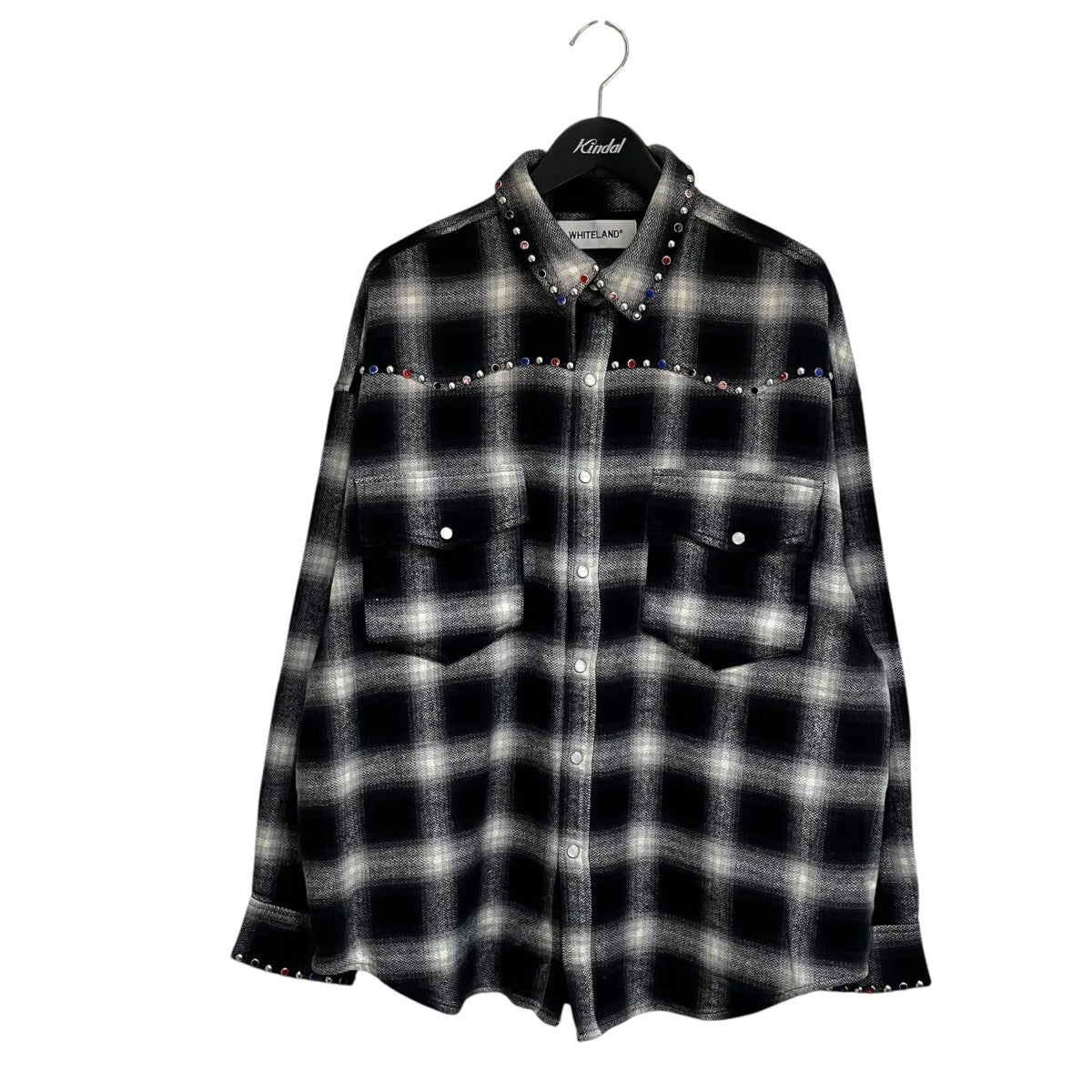 STUDS WESTERN SHIRTネルシャツ25A-SHL333-WL