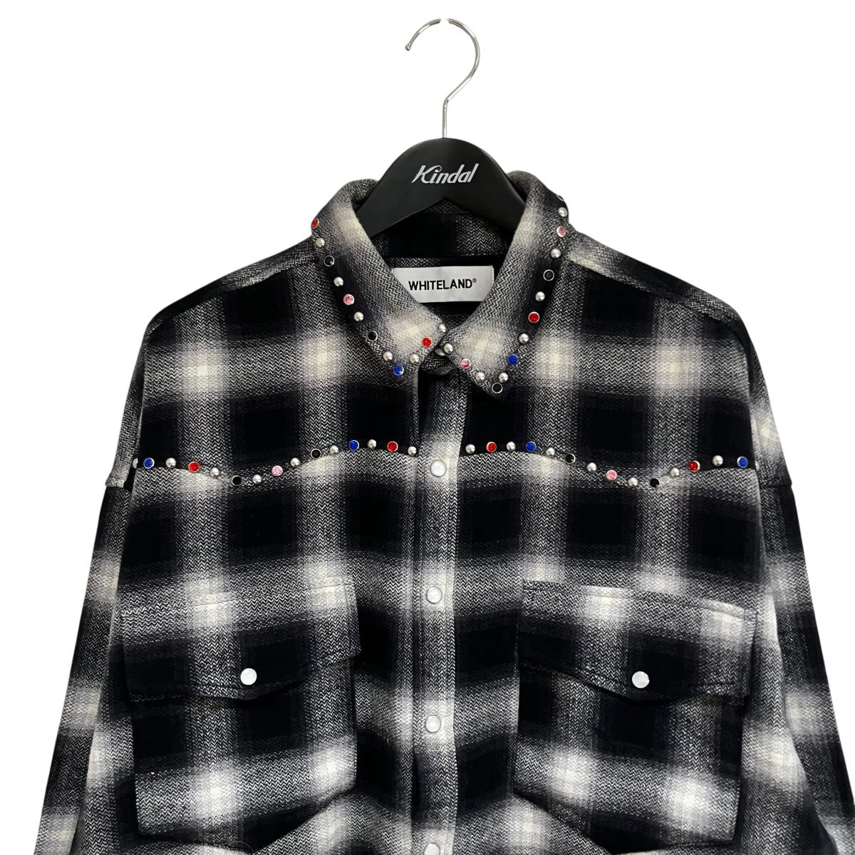 STUDS WESTERN SHIRTネルシャツ25A-SHL333-WL