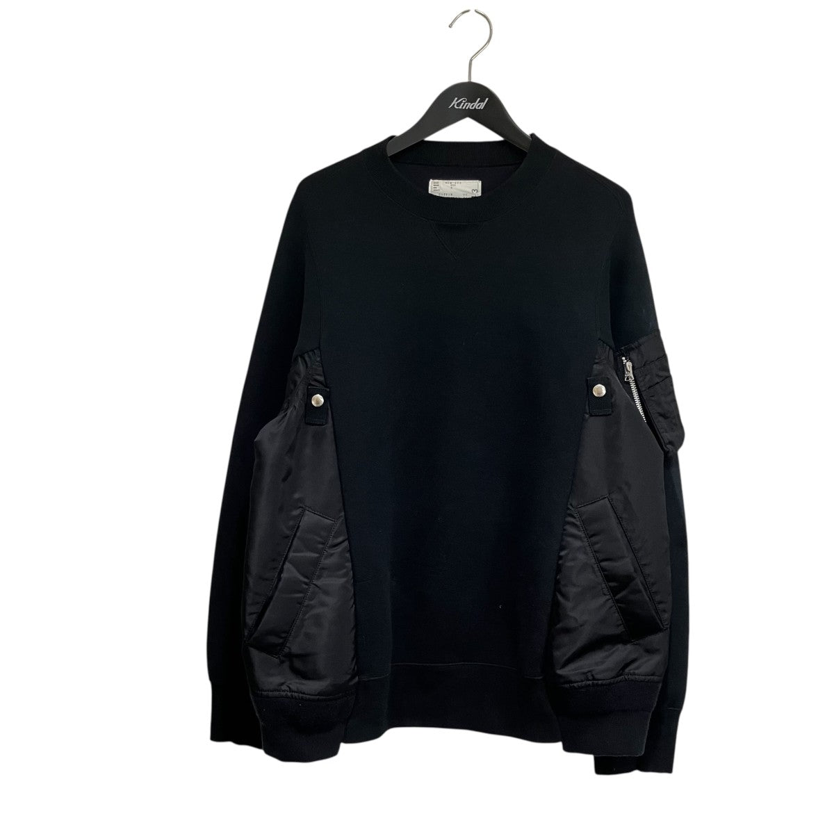 Sponge Sweat X MA-1 Pullover長袖トレーナーSCM-043