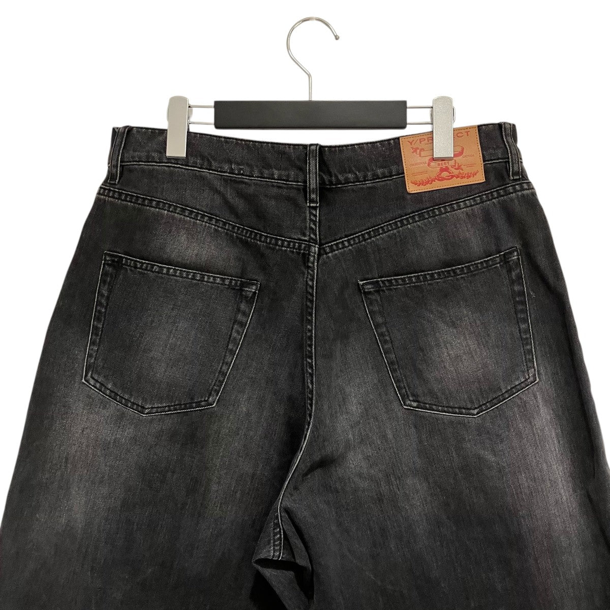 Y． PROJECT PARIS BEST PATCHデニムショートパンツ 古着・中古-4枚目のアイテム画像