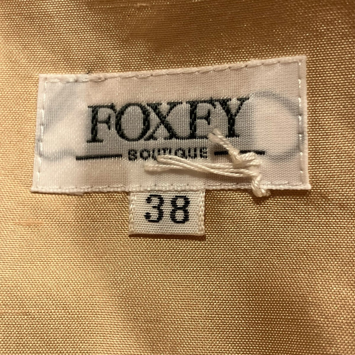 FOXEY フィット＆フレアドレスノースリーブワンピース20202-SOAG33 古着・中古-7枚目のアイテム画像