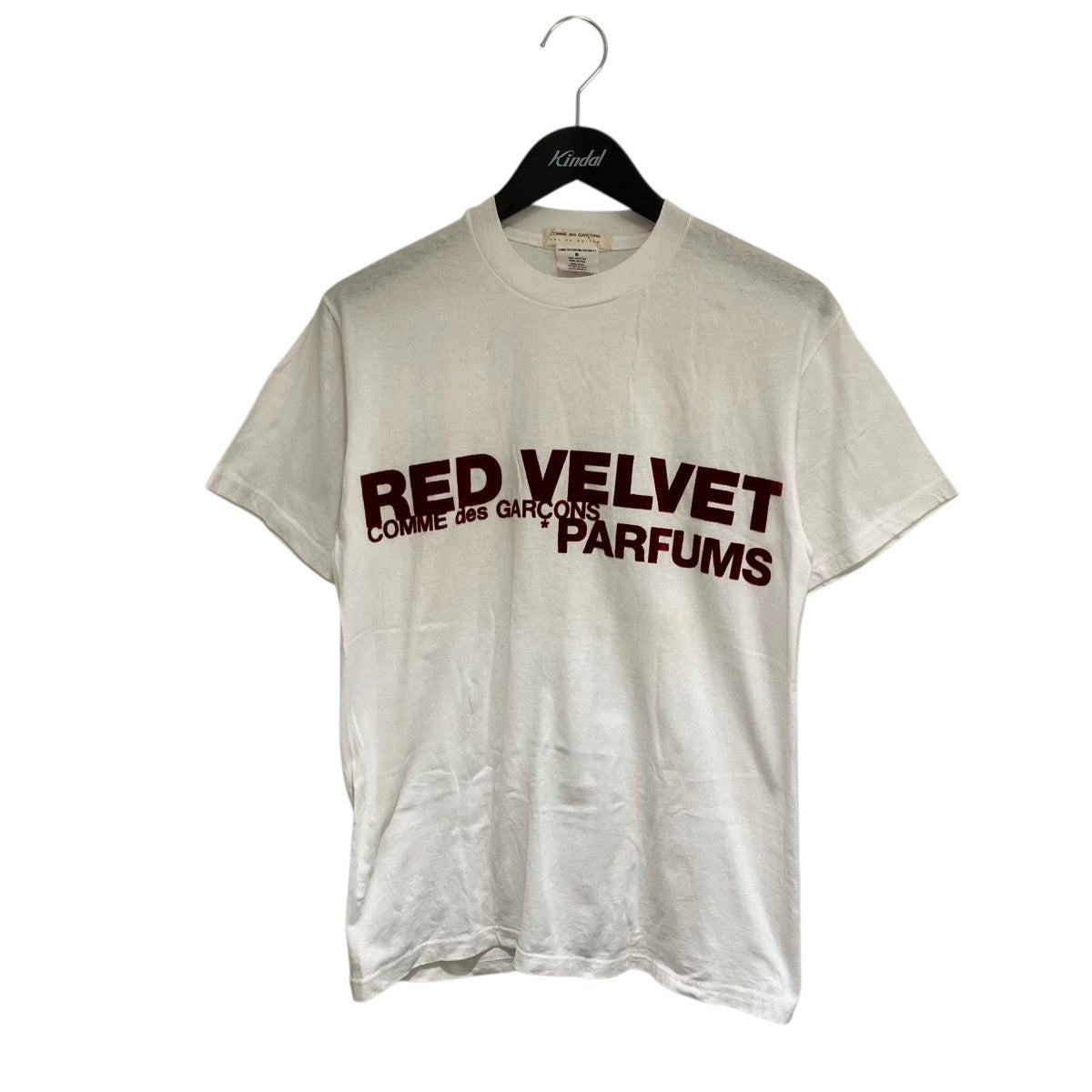 COMME des GARCONS PARFUMS RED VELVET半袖Tシャツ 古着・中古-1枚目のアイテム画像