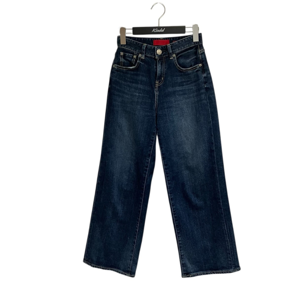 RED CARD 35th Anniv． Wideデニムパンツ26W101 古着・中古-1枚目のアイテム画像