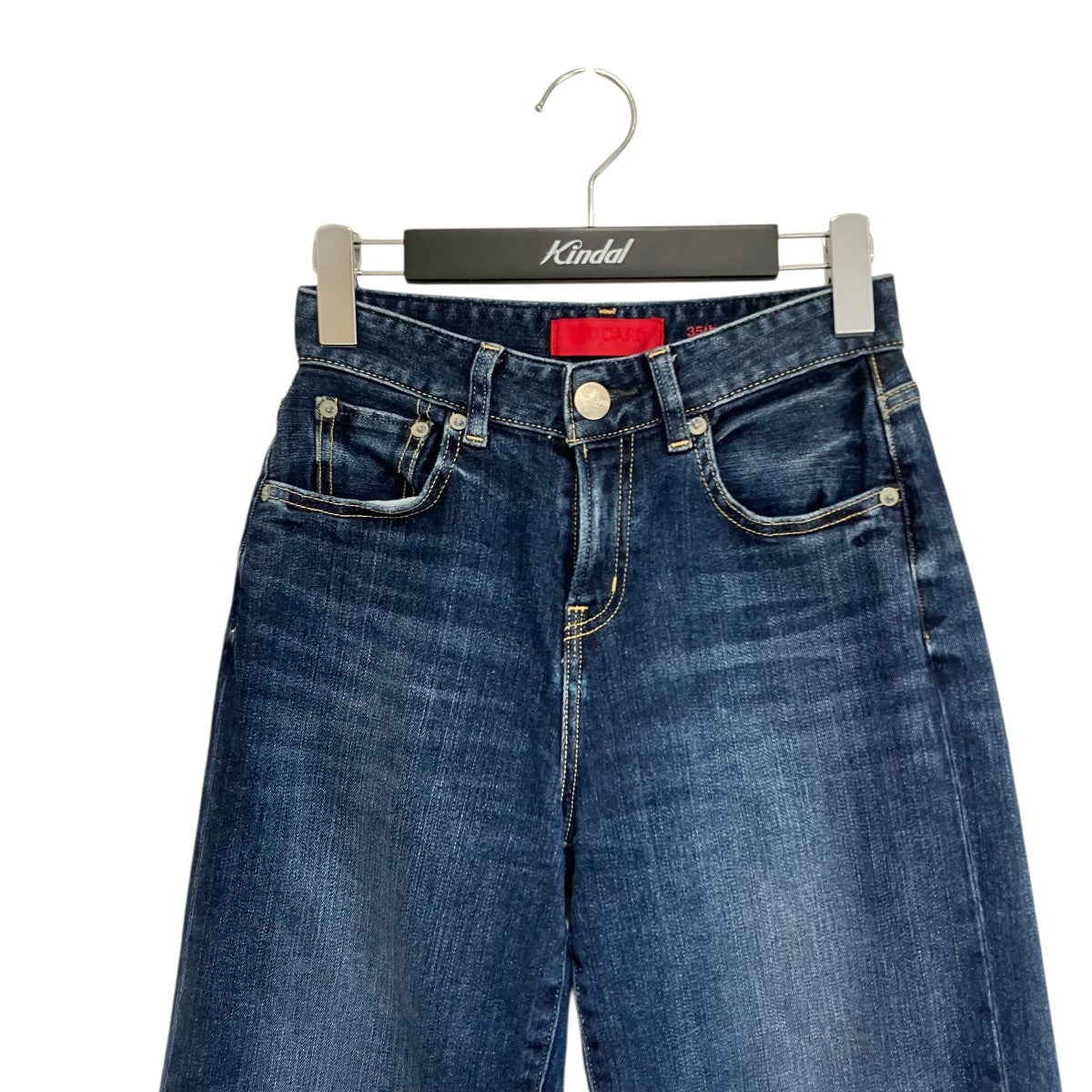 RED CARD 35th Anniv． Wideデニムパンツ26W101 古着・中古-3枚目のアイテム画像