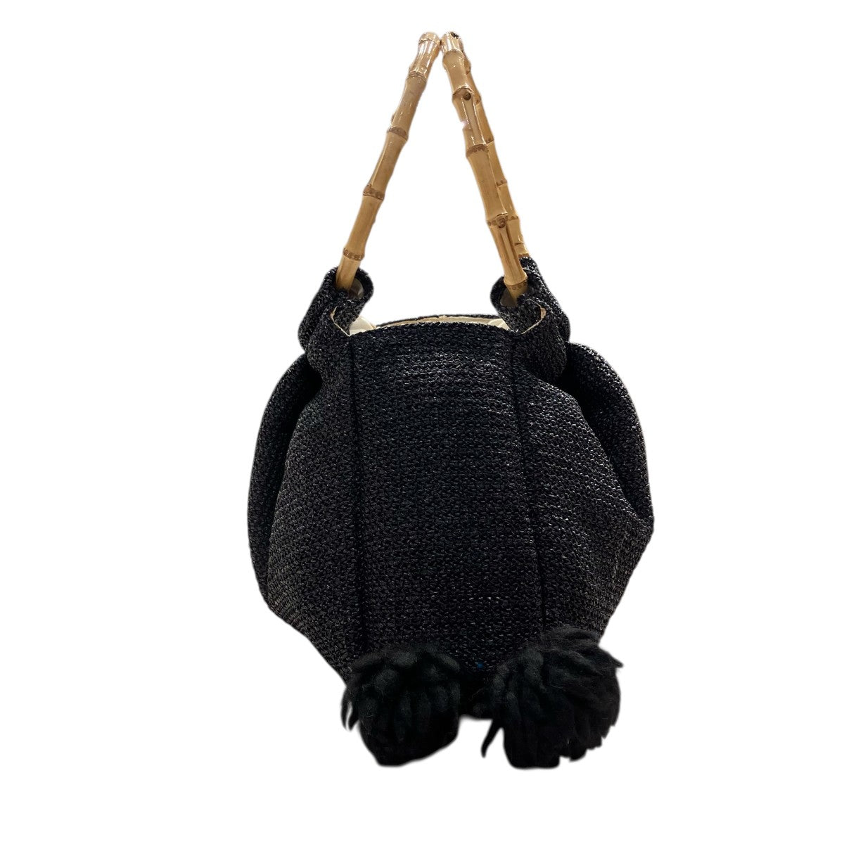 tricot COMME des GARCONS バンブーハンドルトートバッグTR-K 201 古着・中古-5枚目のアイテム画像