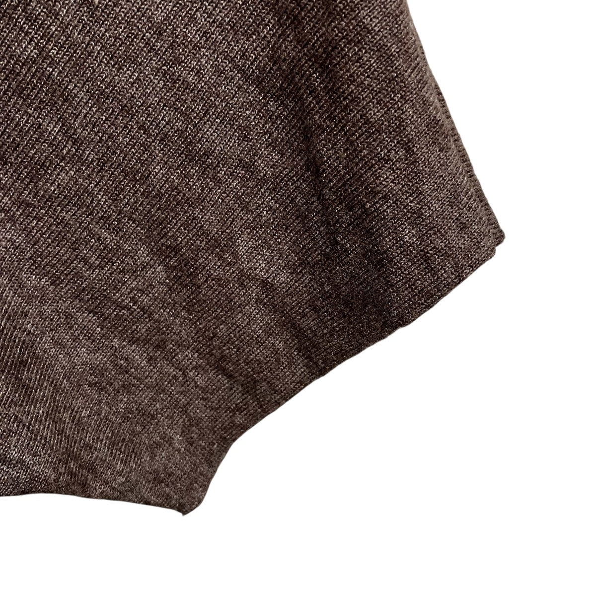 poncho like high neck P O薄手ニット4-22943223